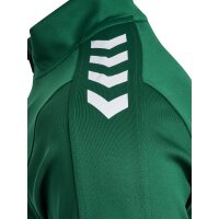 hummel Hmlcore Xk Poly Zip Sweat Damen - evergreen