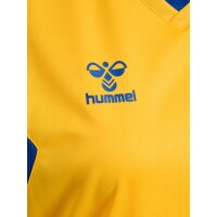 hummel Hmlauthentic Pl Trikot S/S Damen - sports yellow/true blue