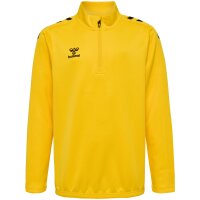 hummel Hmlcore Xk Half Zip Poly Sweat Kinder - sports yellow