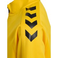 hummel Hmlcore Xk Half Zip Poly Sweat Kinder - sports yellow