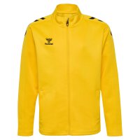 hummel Hmlcore Xk Poly Zip Sweat Kinder - sports yellow