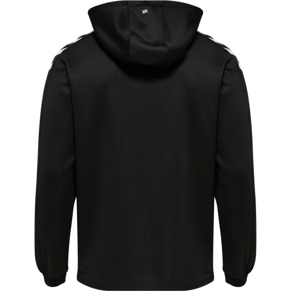 hummel Hmlcore Xk Poly Zip Hood Sweat - black/black