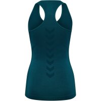 hummel Hmltif Seamless Top Damen - dark sea