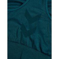 hummel Hmltif Seamless Sports Top Damen - dark sea