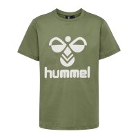 hummel Hmltres T-Shirt S/S Kinder - olivine