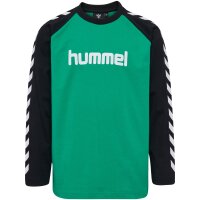 hummel Hmlboys T-Shirt L/S Jungen - pepper green