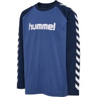 hummel Hmlboys T-Shirt L/S Jungen - true navy