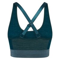 hummel Hmlclea Seamless Sports Top Damen - dark sea