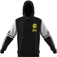 VfR B&uuml;ttgen x adidas Squadra 25 Full-Zip Hoodie Herren - schwarz/wei&szlig;