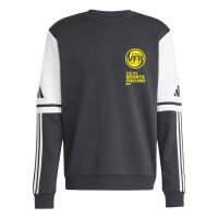 VfR B&uuml;ttgen x adidas Squadra 25 Crew Sweatshirt Herren - schwarz/wei&szlig;