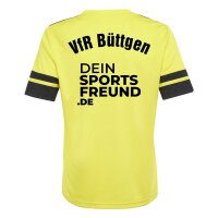 VfR B&uuml;ttgen x adidas Squadra 25 Trikot Kinder - gelb/schwarz