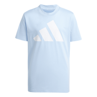 adidas Essentials T-Shirt Kinder - blau/weiß