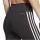 adidas Train Essentials 3-Streifen High-Waisted 3/4-Leggins Damen - schwarz/weiß