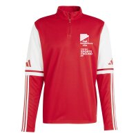 TuS Reuschenberg x adidas Squadra 25 Trainingstop Herren - rot/wei&szlig;