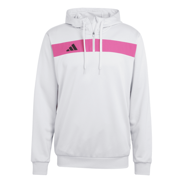 adidas Tiro 25 Essentials Sweat Hoodie Herren - grau/pink