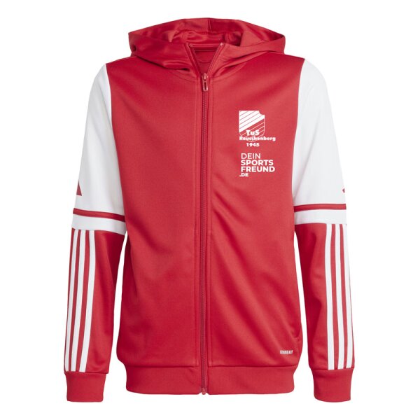 TuS Reuschenberg x adidas Squadra 25 Full-Zip Hoodie Kinder - rot/weiß