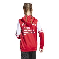 TuS Reuschenberg x adidas Squadra 25 Full-Zip Hoodie Kinder - rot/wei&szlig;