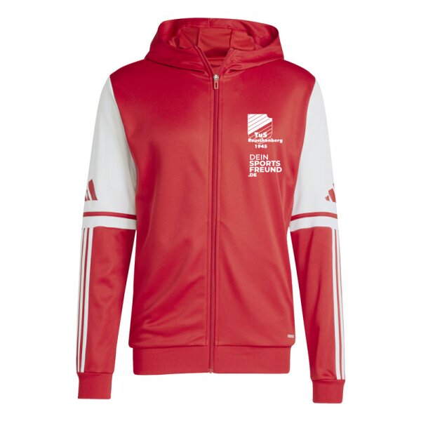 TuS Reuschenberg x adidas Squadra 25 Full-Zip Hoodie Herren - rot/weiß