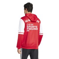 TuS Reuschenberg x adidas Squadra 25 Full-Zip Hoodie Herren - rot/wei&szlig;