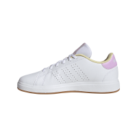 adidas Advantage Base 2.0 Sneaker Kinder - wei&szlig;/pink/gelb