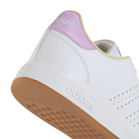 adidas Advantage Base 2.0 Sneaker Kinder - wei&szlig;/pink/gelb