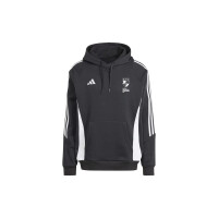 Teutonia Kleinenbroich x adidas Tiro 24 Sweat Hoodie Kinder - schwarz/wei&szlig;