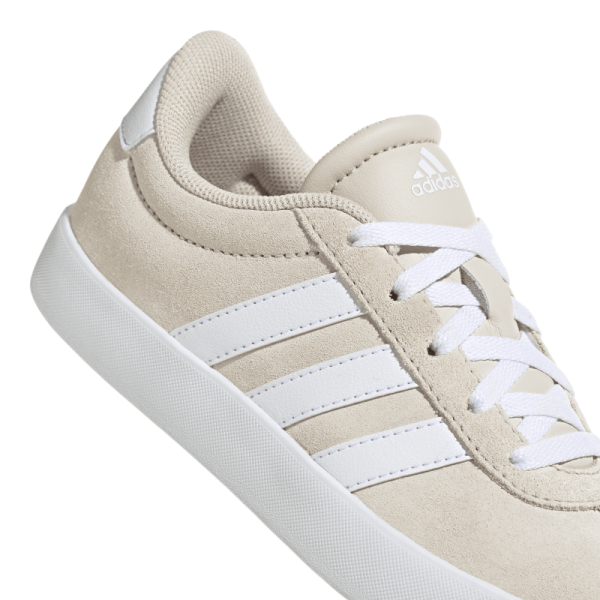 adidas VL Court 3.0 Sneaker Kinder - beige/weiß