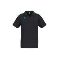 Erima CMPT 3 Wings Poloshirt Herren - schwarz/curacao