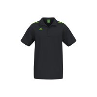 Erima CMPT 3 Wings Poloshirt Herren - schwarz/green gecko