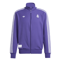 adidas Real Madrid Terrace Icons Trainingsjacke Herren - lila/wei&szlig;