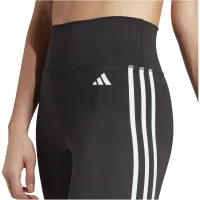 adidas Train Essentials 3-Streifen High-Waisted 7/8-Leggins Damen - schwarz/wei&szlig;