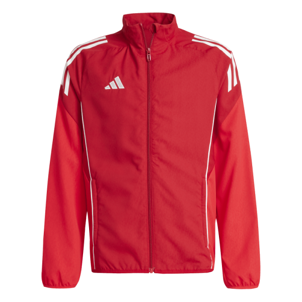 adidas Tiro 25 Competition Präsentationsjacke Kinder - rot/weiß