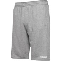 hummel Hmlgo Kids Cotton Bermuda Shorts - Kinder - grey melange