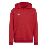 adidas Entrada 22 Hoodie Kinder - rot