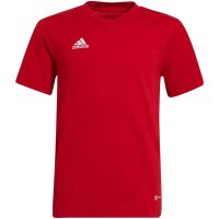 adidas Entrada 22 T - Shirt Kinder - rot