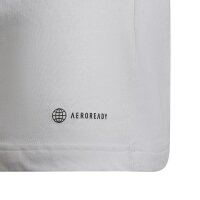 adidas Entrada 22 T - Shirt Kinder - wei&szlig;