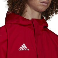 adidas Entrada 22 Allwetterjacke Herren - rot/wei&szlig;