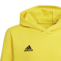 adidas Entrada 22 Hoodie Kinder - gelb